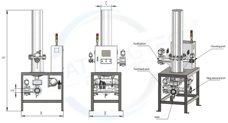 Wet Automatic Cleaning Magnetic Separator Wet Automatic Cleaning Magnetic Separator