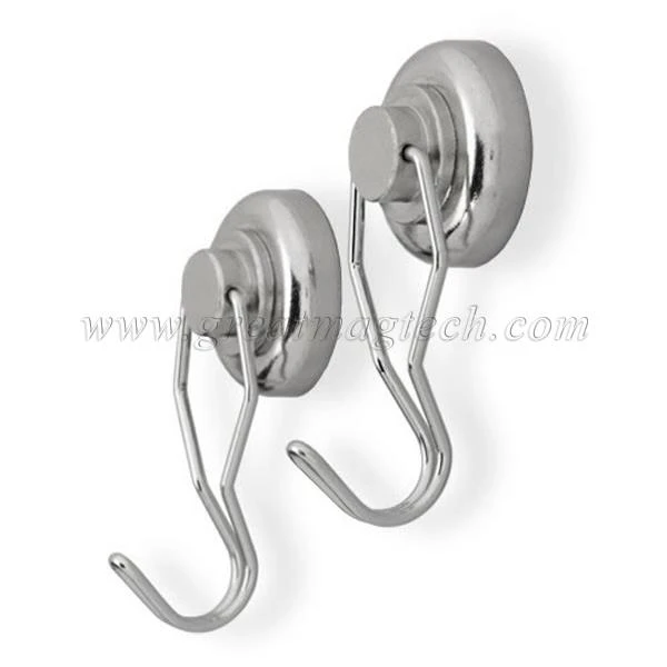 Strong Swivel Hangers Rotatable Hook Magnets