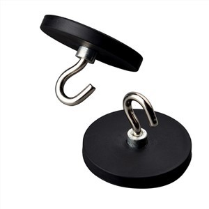 Gúmmíhúðaðir segulkrókar